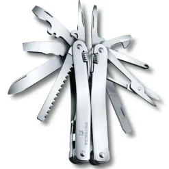 Accessoire Outillage Victorinox Swisstool Spirit X + Etui Cuir Argent