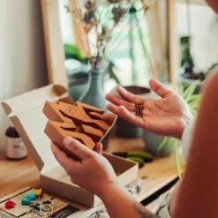 Accessoires d'entrainement escalade YY Vertical Key Holder Mountain Cerisier