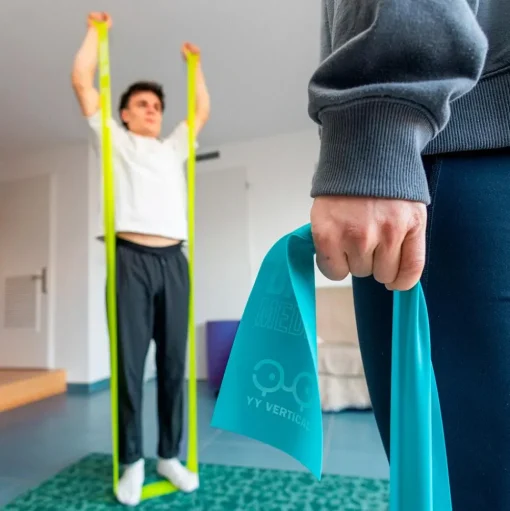 Accessoires d'entrainement escalade YY Vertical Warm Up Band Green Easy