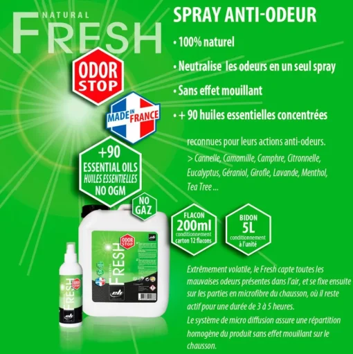 Accessoires d'entrainement escalade EB Fresh 200ml