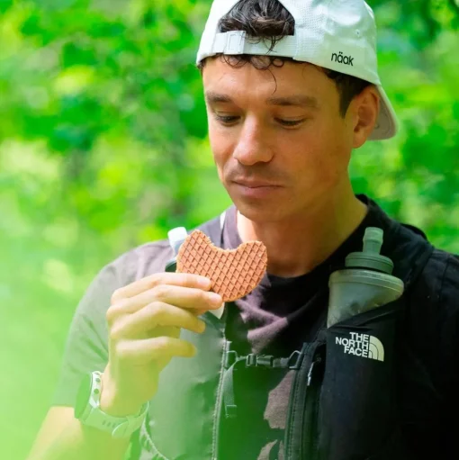 Barre Energétique Naak Ultra Energy Waffles 32 g. Citron