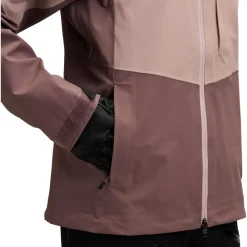 Blouson Ski Black Diamond W Recon Stretch Shell Pale Mauve Dark Mauve