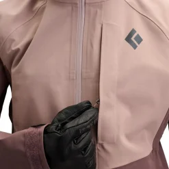 Blouson Ski Black Diamond W Recon Stretch Shell Pale Mauve Dark Mauve