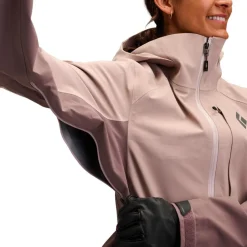 Blouson Ski Black Diamond W Recon Stretch Shell Pale Mauve Dark Mauve