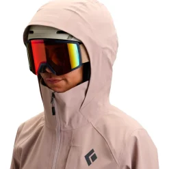 Blouson Ski Black Diamond W Recon Stretch Shell Pale Mauve Dark Mauve