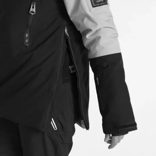 Blouson Ski DARE2B Slide Out Overhead Jkt Blanc Dash Print