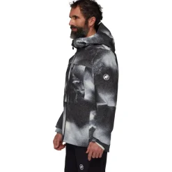 Blouson Ski Mammut Stoney HS Hooded Jacket Men Grain Black