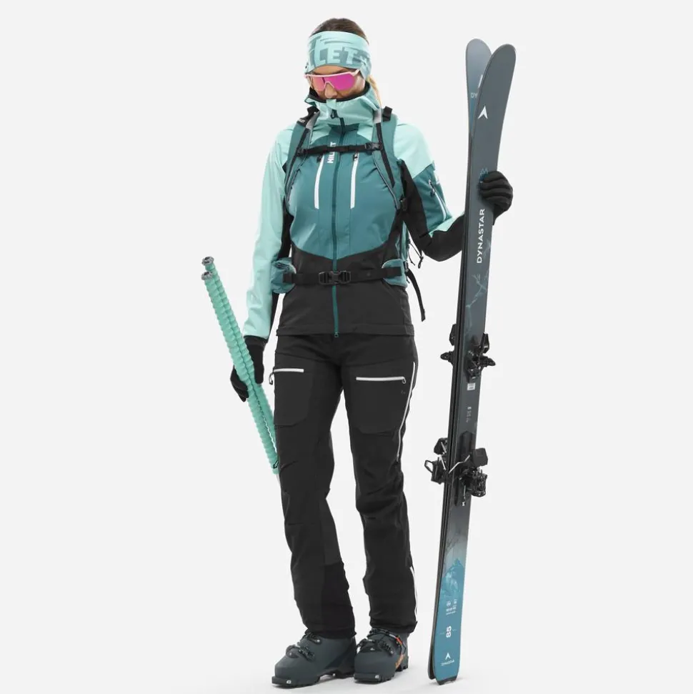 Blouson Ski Millet White Shield Jkt W Black Aruba