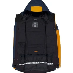 Blouson Ski Picture Naikoon Jacket Dark Blue Camel Honey