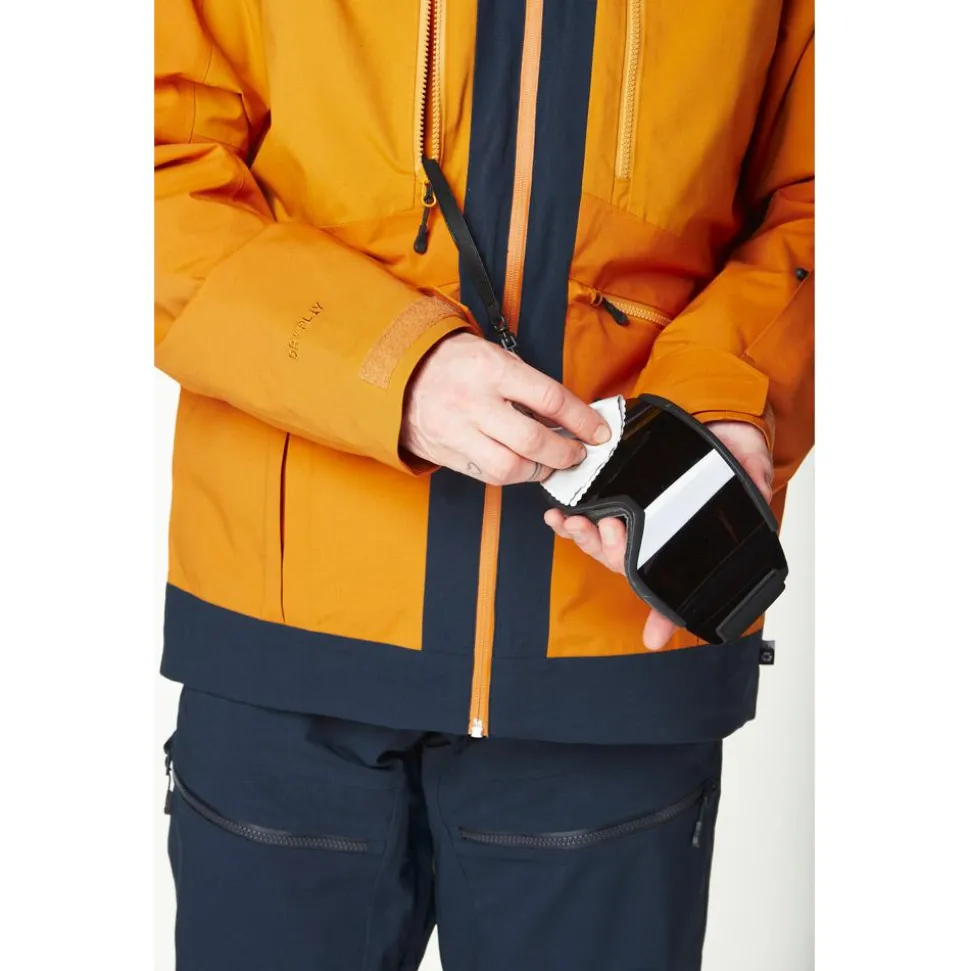 Blouson Ski Picture Naikoon Jacket Dark Blue Camel Honey