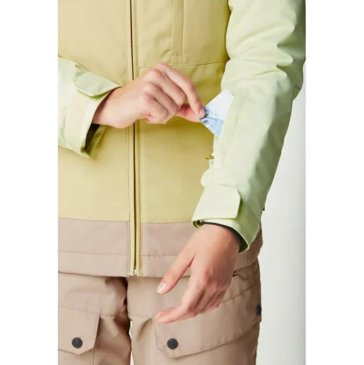Blouson Ski Picture Seady Lime Cream Roebuck Hemp