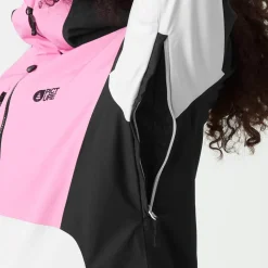 Blouson Ski Picture Seen Super Pink