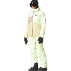 Blouson Ski Picture Seen Lime Cream Hemp Roebuck