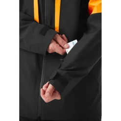 Blouson Ski Picture Track Carrot Black