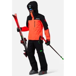 Blouson Ski Rossignol Hero Velika Insulated Jacket Neon Red