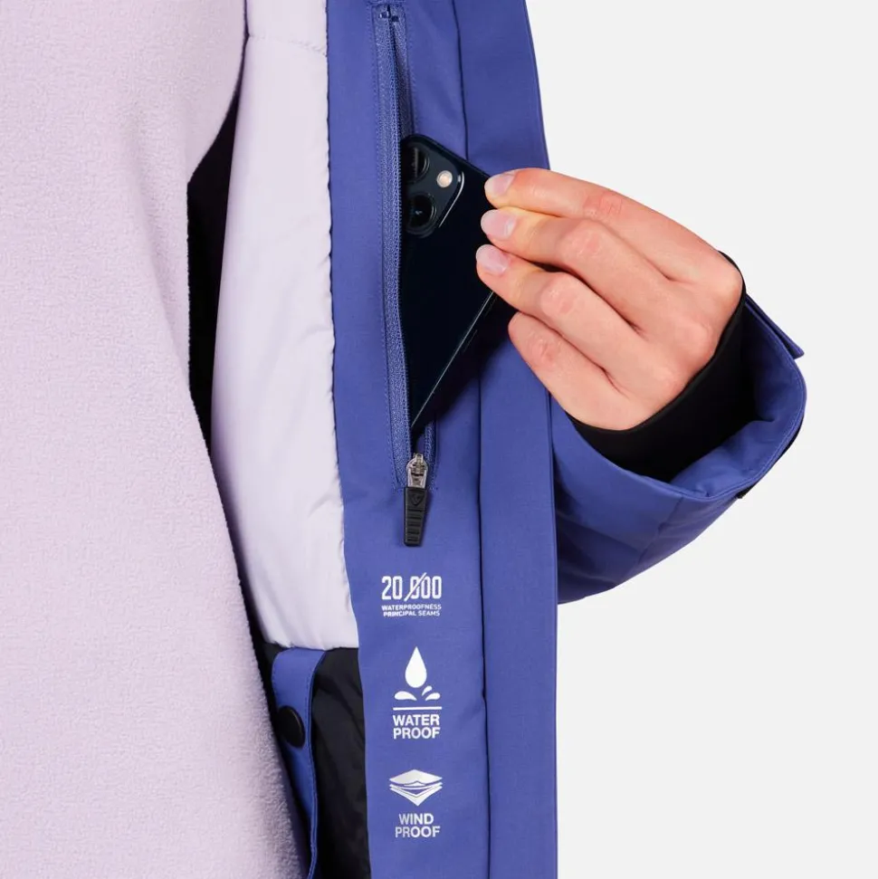 Blouson Ski Rossignol W Strawpile Jkt Future Blue