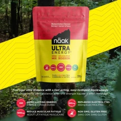 Boisson Naak Ultra Energy Drink Mix 720 g. Pastèque