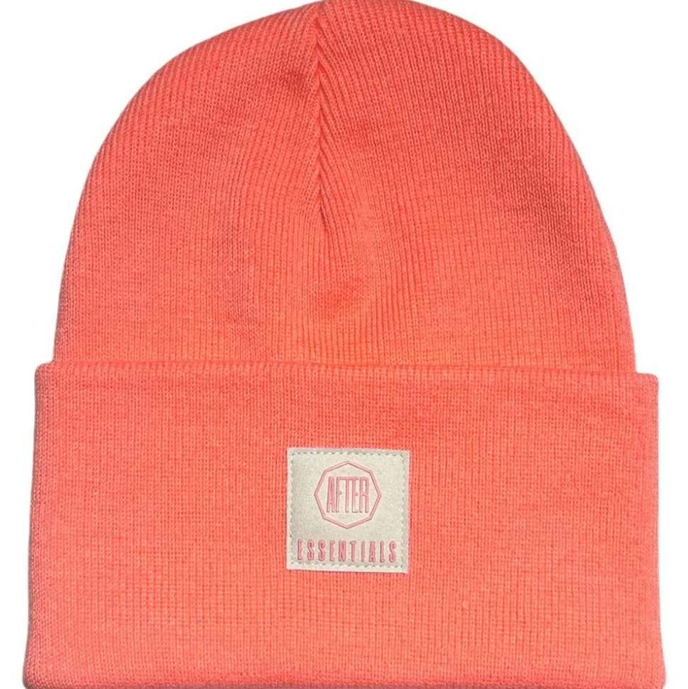 Bonnet After Essentials Spotted Beanie Coral