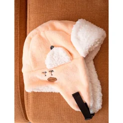 Bonnet All-In Chapka Plaid Dark Pink