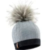 Bonnet Ledrapo Céleste Light Grey Charcoal Grey