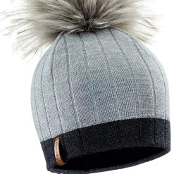 Bonnet Ledrapo Céleste Light Grey Charcoal Grey