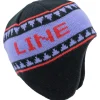 Bonnet Line Heater Beanie Black