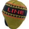 Bonnet Line Heater Beanie Olive