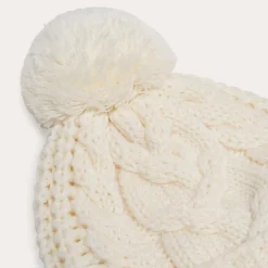 Bonnet Oakley Harper Pom Beanie Arctic White Blackout