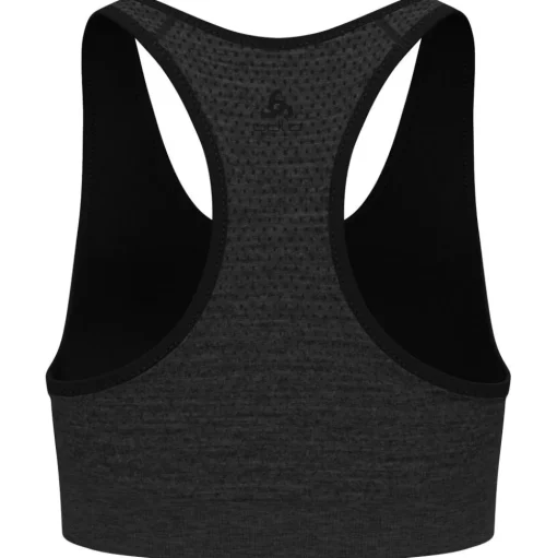 Brassière Odlo Seamless Medium Padded Sport Brassière Black Melange