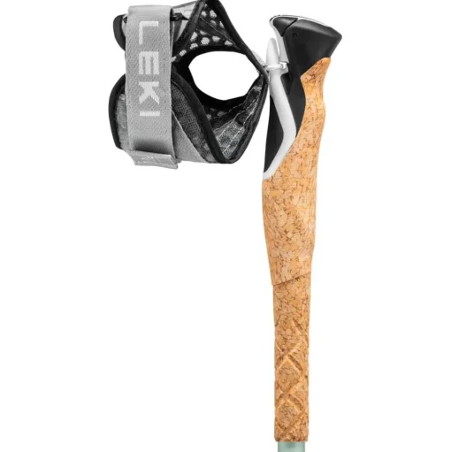 Bâton Leki Cross Trail Lite Carbon 100-135 cm White Envy Black