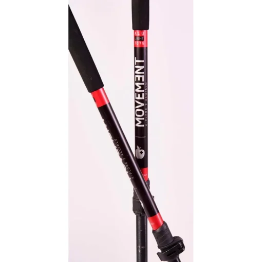 Bâton Movement X-Plore 2 Alu W Black Carmin