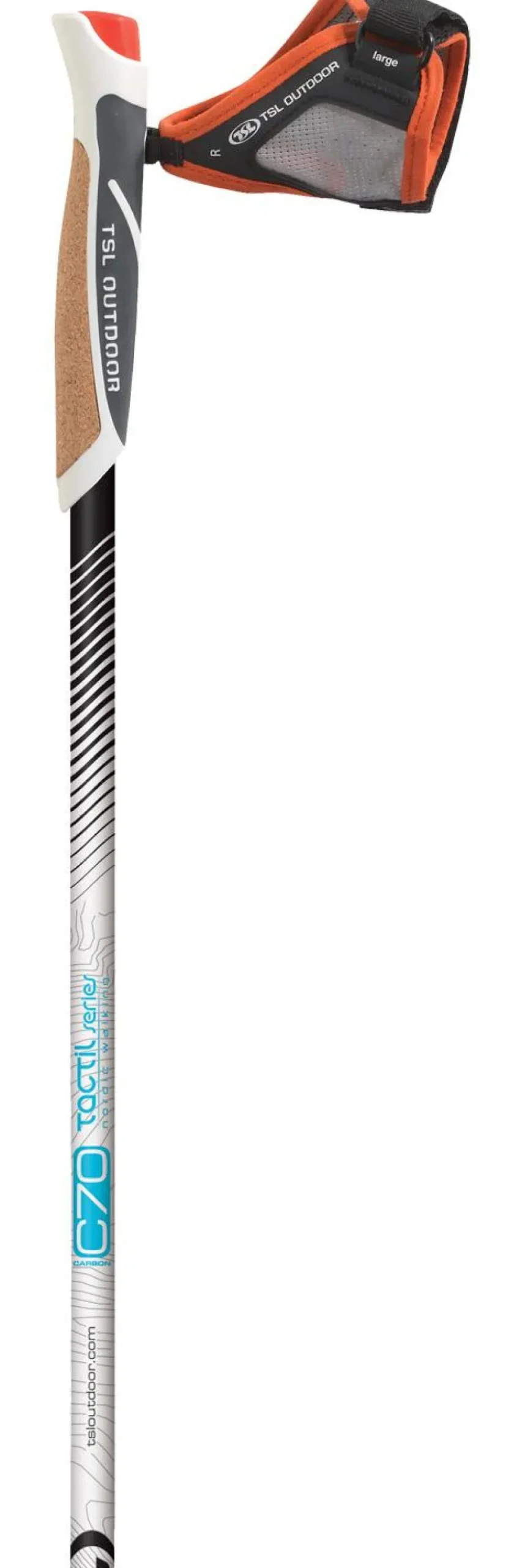 Bâton TSL Tactil C70 Cork Spike Black Blue