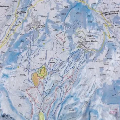 Carte 3D Deniveles Domaine du Devoluy