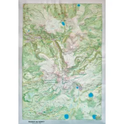 Carte 3D Deniveles Massif du Sancy (Summer)