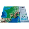 Carte 3D 3DMAP La France Physique