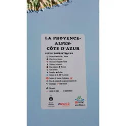 Carte 3D 3DMAP La Provence-Alpes-Côte-d'Azur