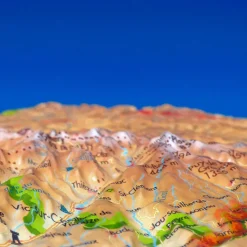 Carte 3D 3DMAP Le Cantal