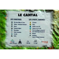Carte 3D 3DMAP Le Cantal