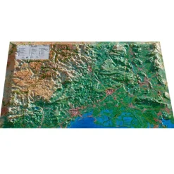 Carte 3D 3DMAP Le Gard