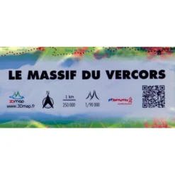 Carte 3D 3DMAP Le Massif Du Vercors