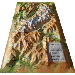 Carte 3D 3DMAP Le Tour Du Mont-Blanc