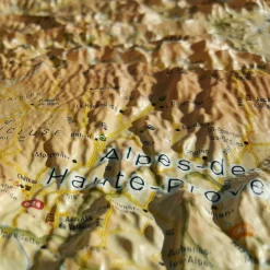 Carte 3D 3DMAP Les Massifs De Provence