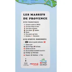 Carte 3D 3DMAP Les Massifs De Provence