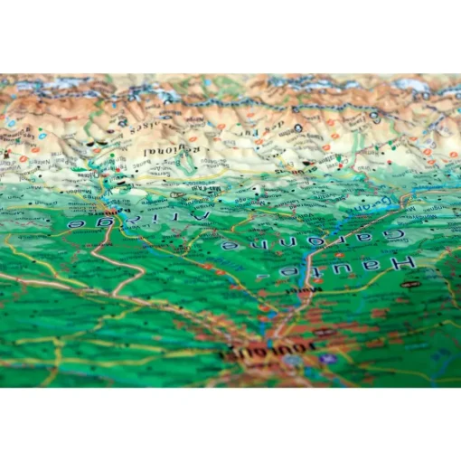 Carte 3D 3DMAP Les Pyrénnées