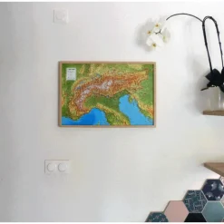 Carte 3D 3DMAP Massif De L'arc Alpin