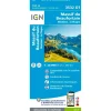 Carte IGN 3532OT Massif du Beaufortain, Moûtiers, la Plagne
