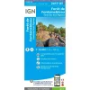 Carte IGN 2417OTR Forêt de Fontainebleau, Forêt des trois Pignons - Résistante