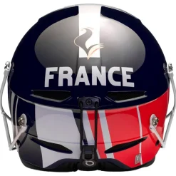 Casque Briko Slalom Epp - France Shiny Tangaroa Blue White