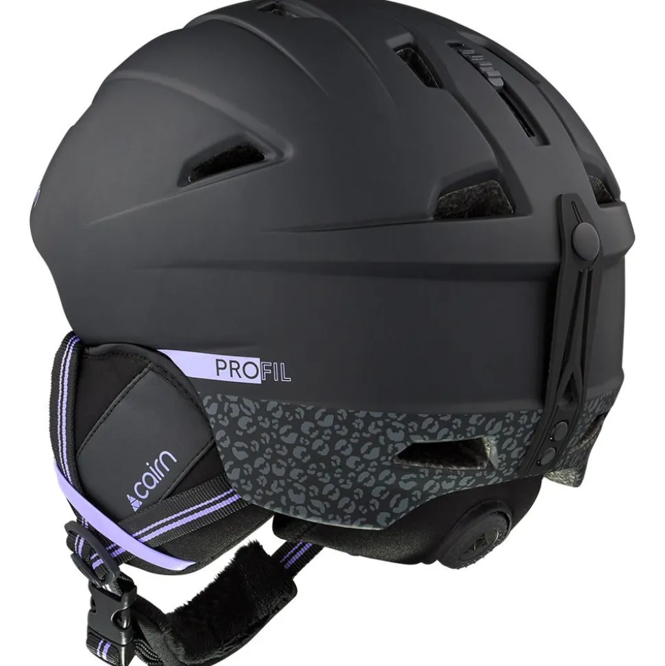 Casque Cairn Profil Mat Black Leopard