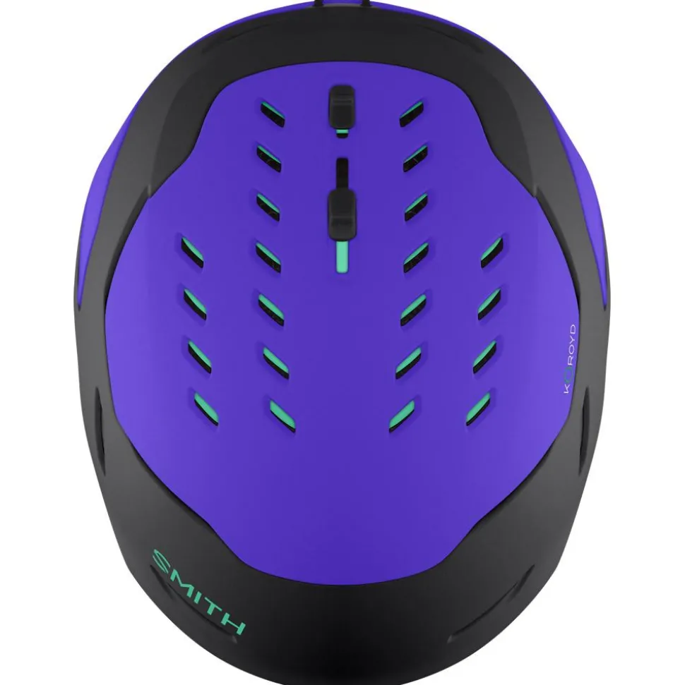 Casque Smith Vantage 2 Mips Matte Black Ultraviolet Emerald City